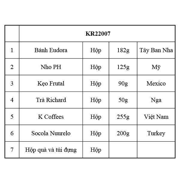 Hộp Quà Tết In Logo KR22007 - ảnh 2