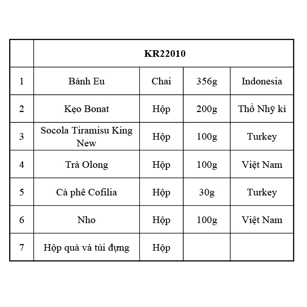 Hộp Quà Tết In Logo KR22010 - ảnh 2
