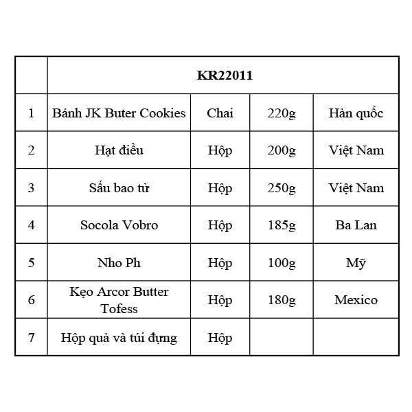 Hộp Quà Tết In Logo KR22011 - ảnh 2