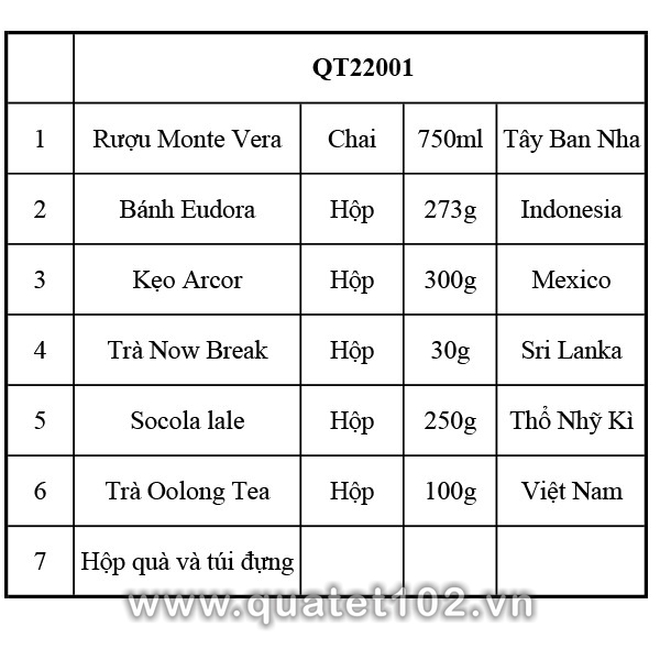 Hộp Quà Tết QT001 - ảnh 2