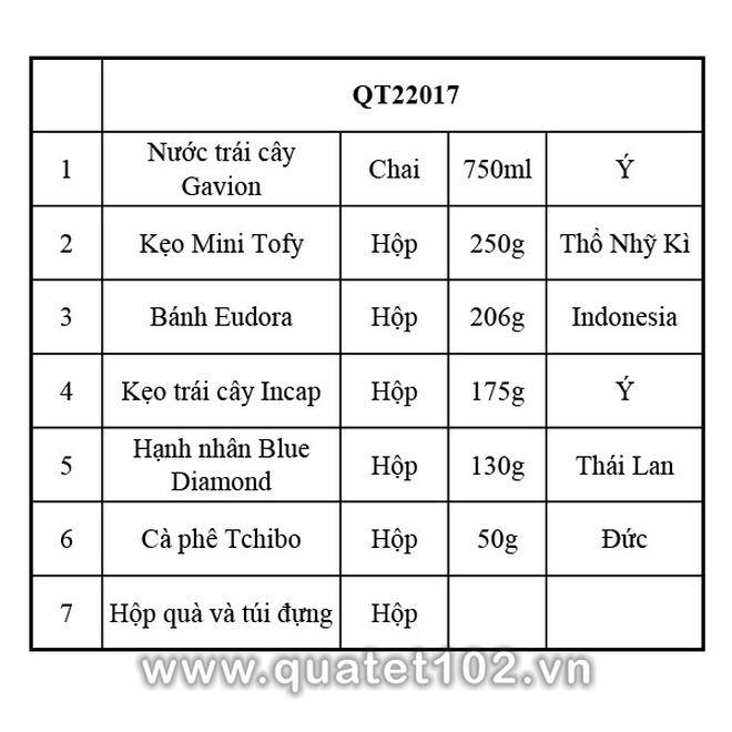 Hộp Quà Tết QT017 - ảnh 2