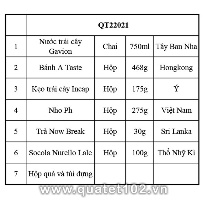 Hộp Quà Tết QT021 - ảnh 2