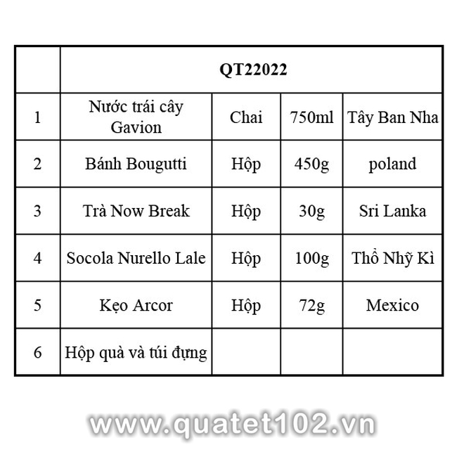 Hộp Quà Tết QT022 - ảnh 2