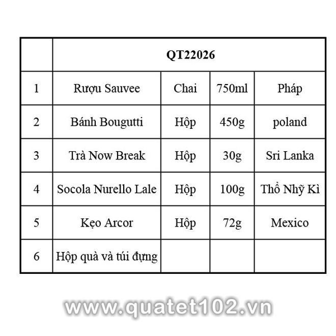 Hộp Quà Tết QT026 - ảnh 2