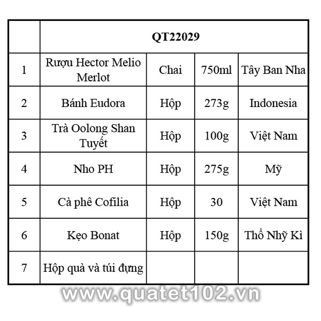 Hộp Quà Tết QT029 - ảnh 2