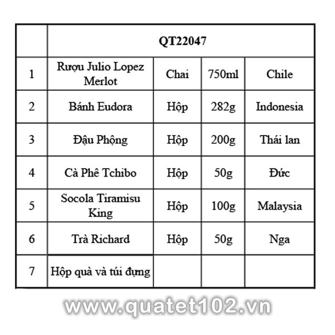 Hộp Quà Tết QT047 - ảnh 2