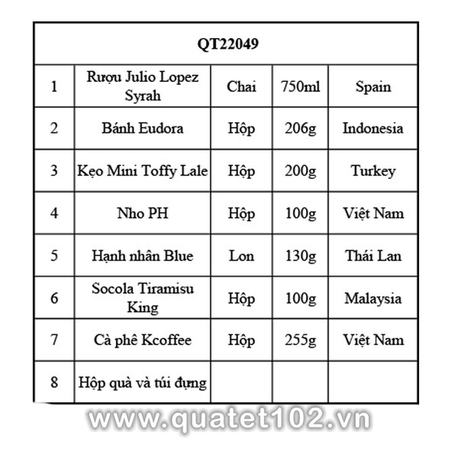 Hộp Quà Tết QT049 - ảnh 2