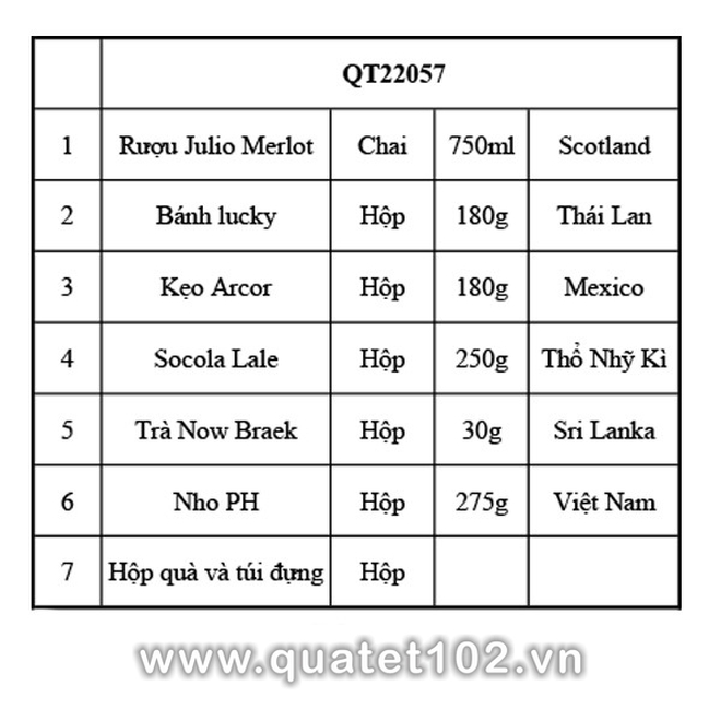 Hộp Quà Tết QT057 - ảnh 2