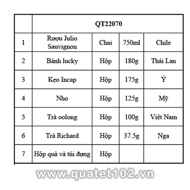 Hộp Quà Tết QT070 - ảnh 2