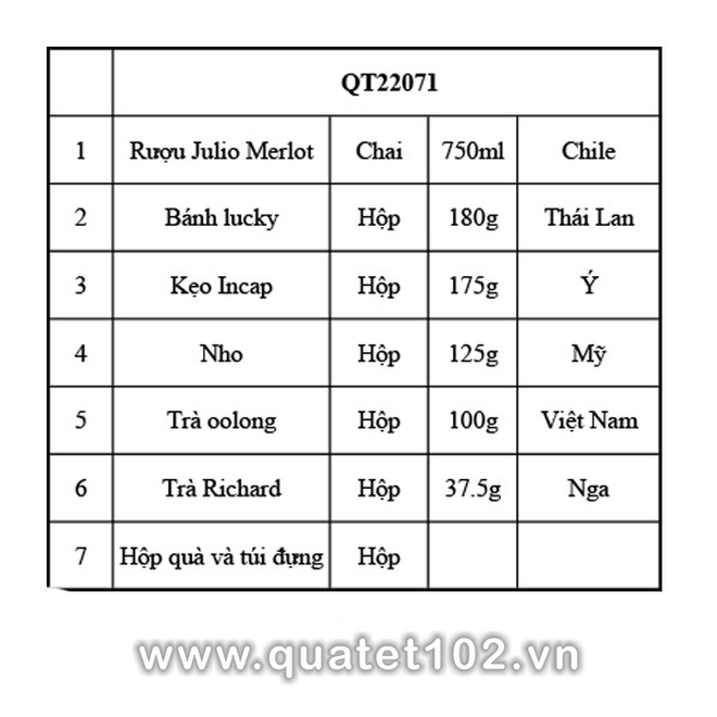 Hộp Quà Tết QT071 - ảnh 2