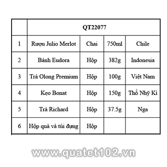 Hộp Quà Tết QT077 - ảnh 2