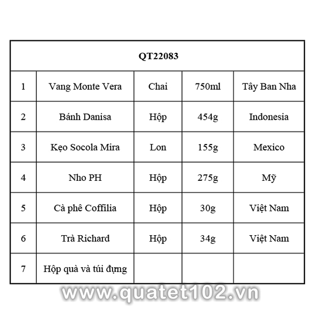 Hộp Quà Tết QT083 - ảnh 2