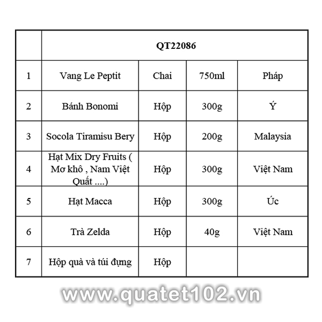 Hộp Quà Tết QT086 - ảnh 2