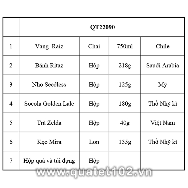 Hộp Quà Tết QT090 - ảnh 2