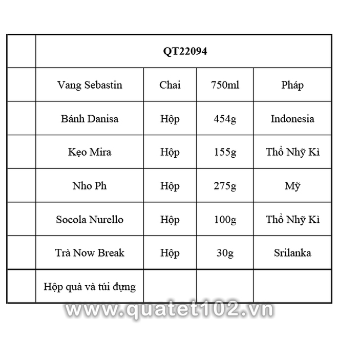 Hộp Quà Tết QT094 - ảnh 2