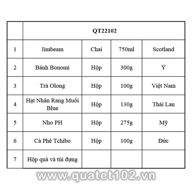 Hộp Quà Tết QT102 - ảnh 2