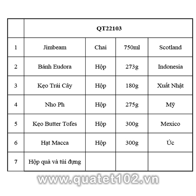 Hộp Quà Tết QT103 - ảnh 2
