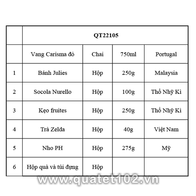 Hộp Quà Tết QT105 - ảnh 2