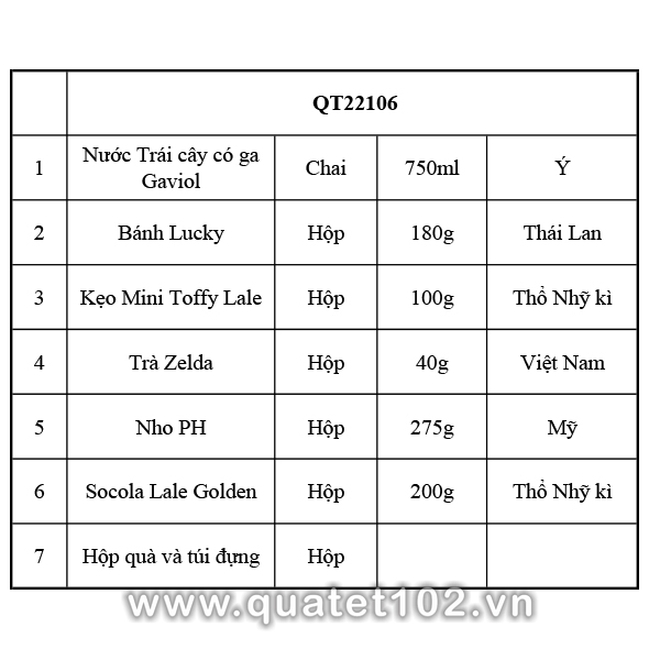 Hộp Quà Tết QT106 - ảnh 2