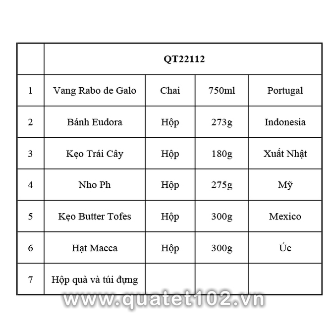 Hộp Quà Tết QT112 - ảnh 2