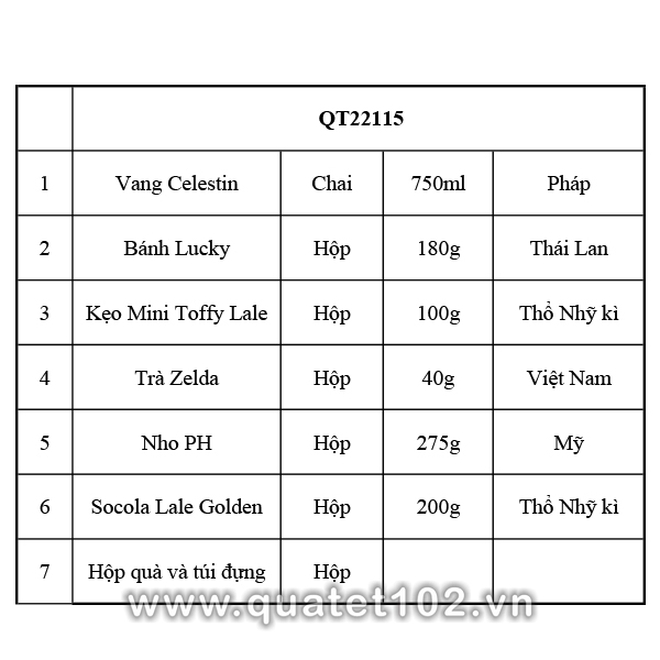 Hộp Quà Tết QT115 - ảnh 2