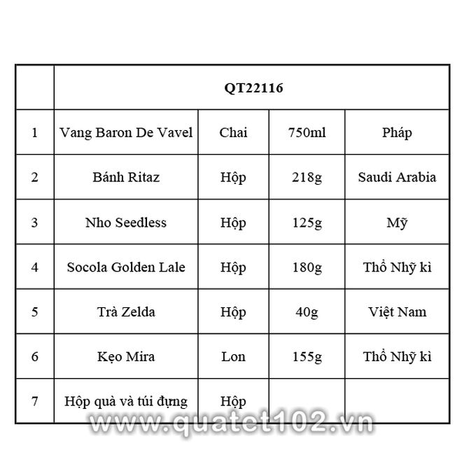 Hộp Quà Tết QT116 - ảnh 2