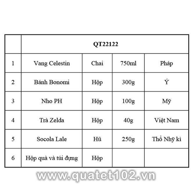 Hộp Quà Tết QT122 - ảnh 2