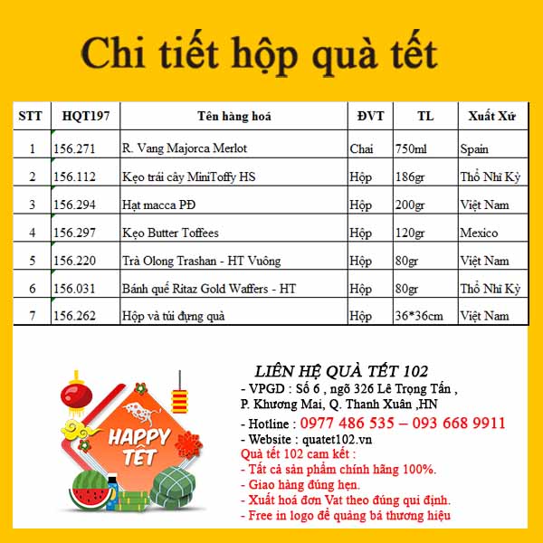 Hộp Quà Tết QT197 - ảnh 3