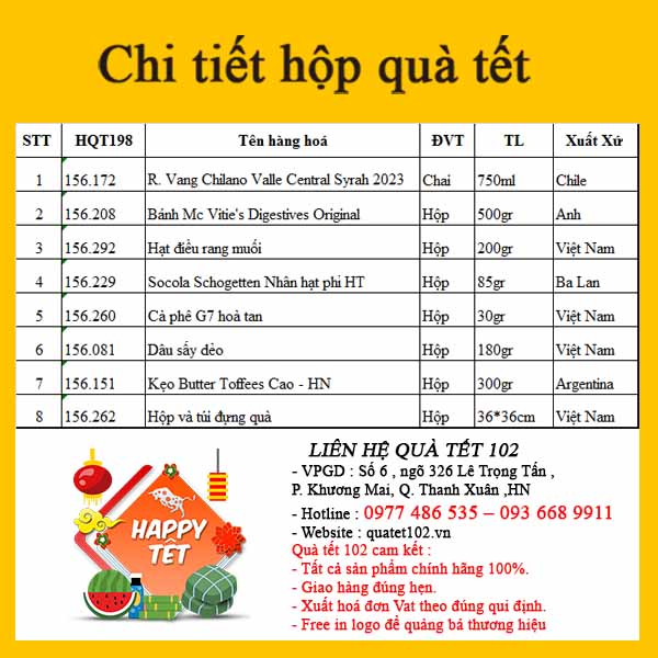 Hộp Quà Tết QT198 - ảnh 3
