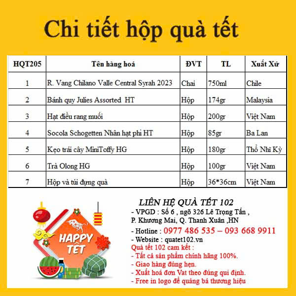 Hộp Quà Tết QT205 - ảnh 3