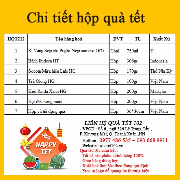 Hộp Quà Tết QT212 - ảnh 3