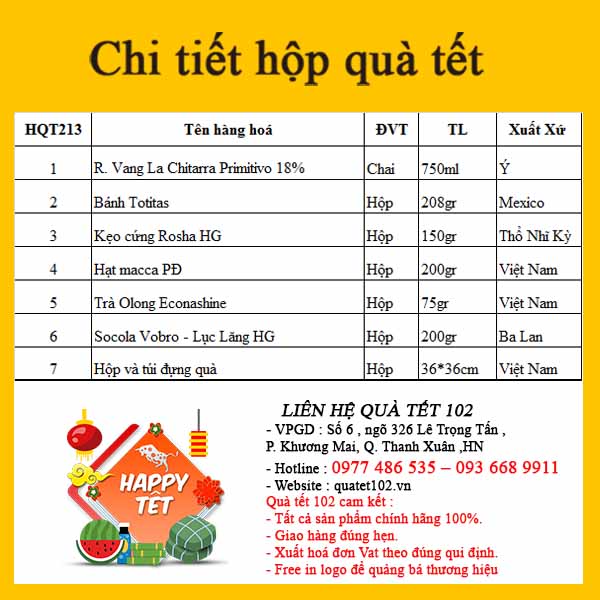 Hộp Quà Tết QT213 - ảnh 3