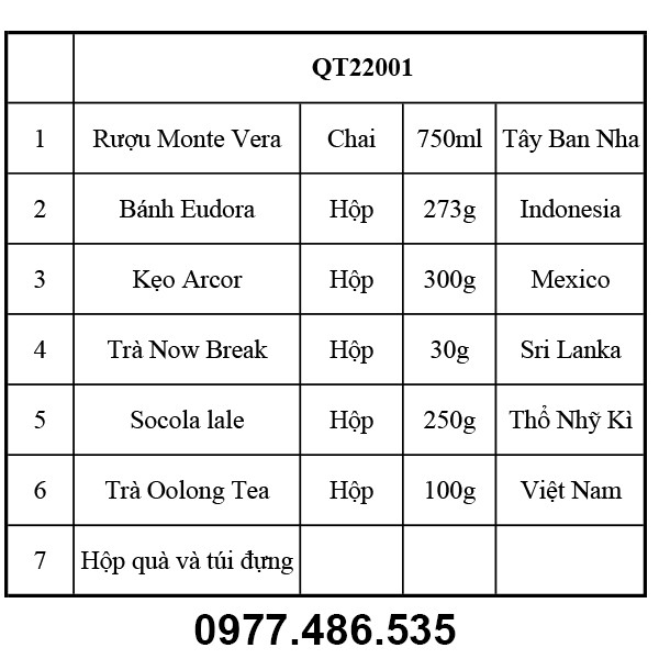 Hộp Quà Tết QT22001 - ảnh 2