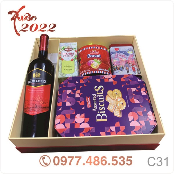 Hộp Quà Tết QT22077