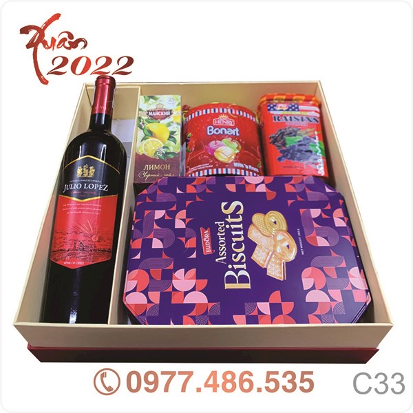 Hộp Quà Tết QT22079
