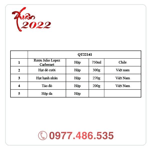 Hộp Quà Tết QT22141 - ảnh 2