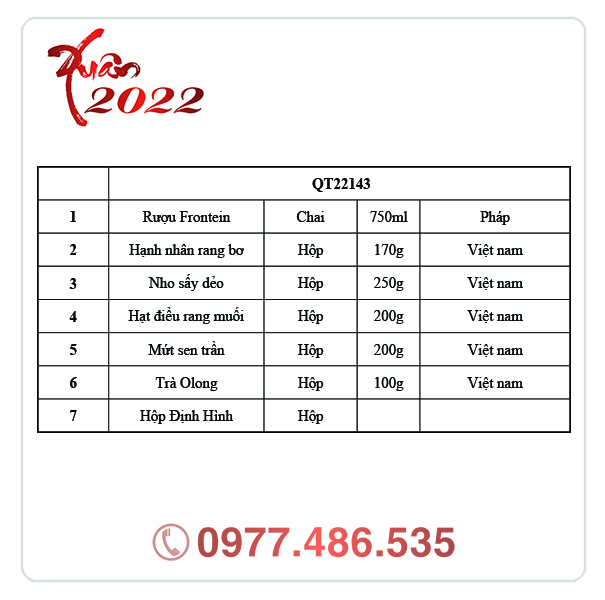 Hộp Quà Tết QT22143 - ảnh 2